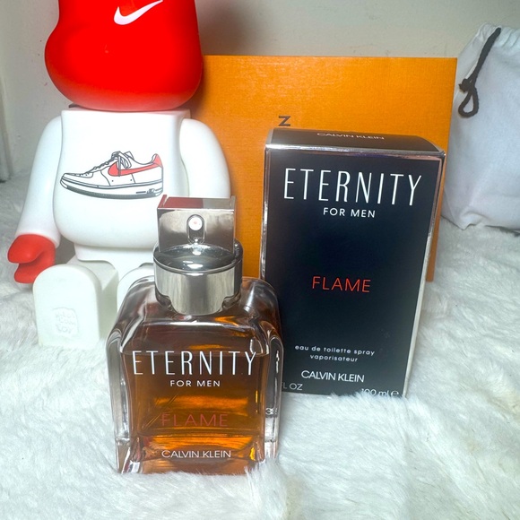 Eternity Flame  for men by calvin klein 100ml (90% full) - Picture 1 of 7